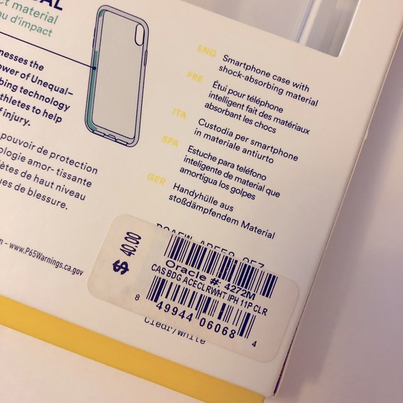 iPhone 11 Pro Clear BodyGuardz Phone Case - Picture 2 of 8